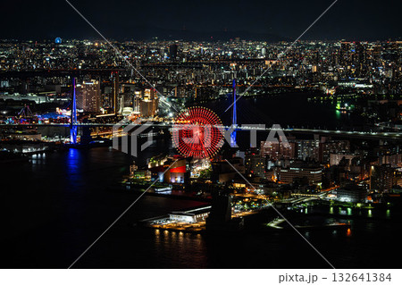 天保山の夜景 132641384
