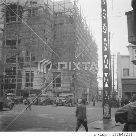 古写真 1939年 日中戦争中の中華民国 漢口市(現在の武漢市)の聚興誠銀行 古写真 1939年 日中戦争中の中華民国 漢口市(現在の武漢市)の聚興誠銀行 132642211