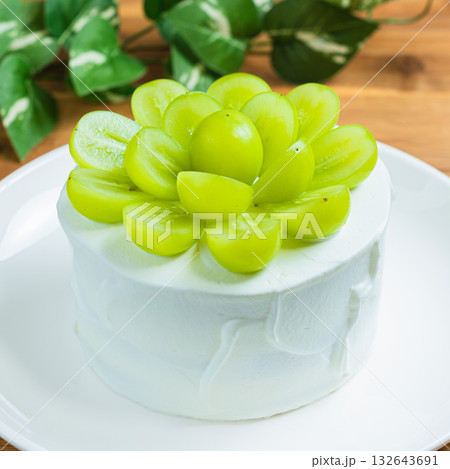 シャインマスカットのケーキ 132643691