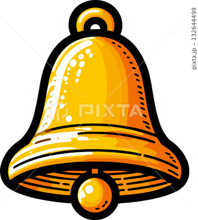シンプルなベルのアイコン 132644499