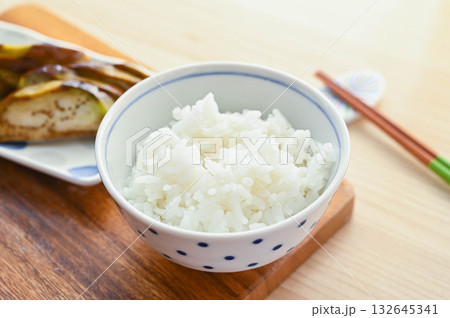 ご飯と漬け物 ご飯と漬け物 132645341
