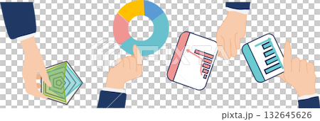 Data analysis illustration Data analysis illustration 132645626