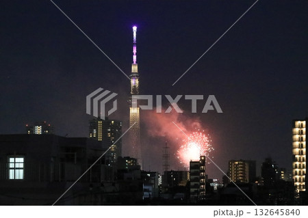 隅田川の花火2025【東京都墨田区】 隅田川の花火2025【東京都墨田区】 132645840