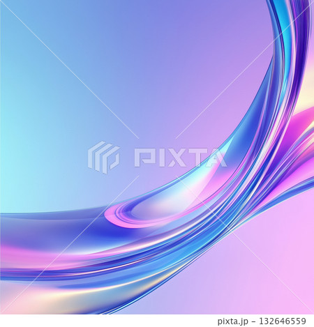 Shine and glossy theme background on square template with copy space for text in pastel color tone. 132646559