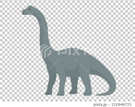 恐竜 ブラキオサウルスのイラスト 恐竜 ブラキオサウルスのイラスト 132646723