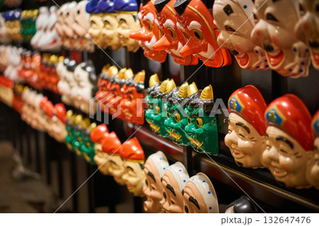 出店のお面 出店のお面 132647476