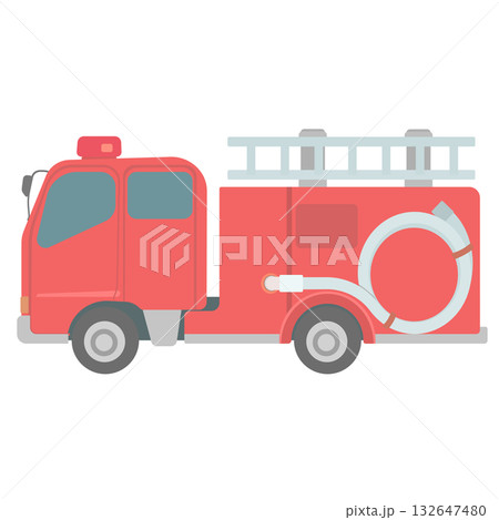 消防車のイラスト 132647480