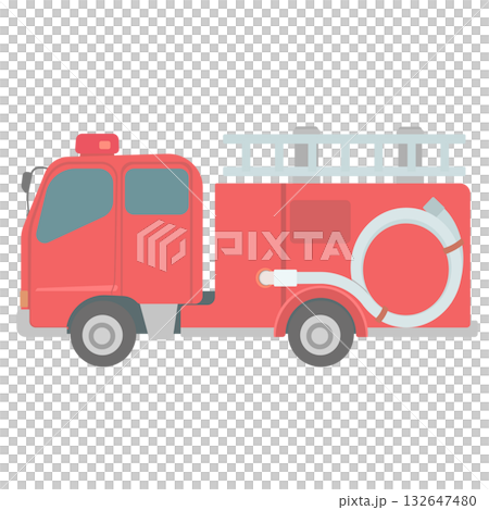 消防車のイラスト 132647480