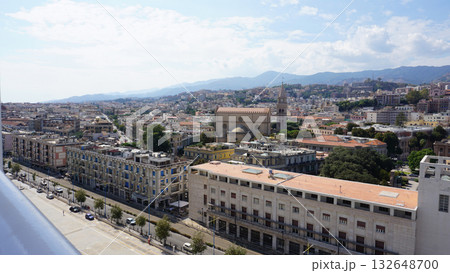 Beautiful view of Messina old city, Sicily, Italy Beautiful view of Messina old city, Sicily, Italy 132648700