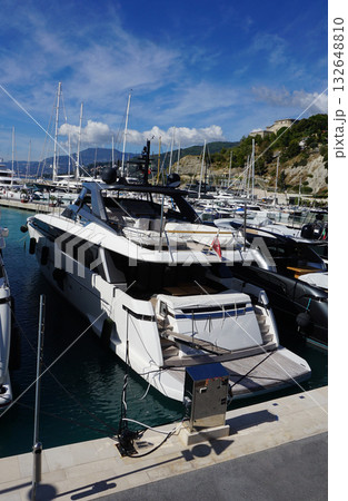 Yachts at Cala del Forte is marina located in Ventimiglia, Italy Yachts at Cala del Forte is marina located in Ventimiglia, Italy 132648810
