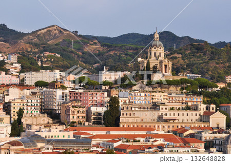 Beautiful view of Messina old city, Sicily, Italy Beautiful view of Messina old city, Sicily, Italy 132648828