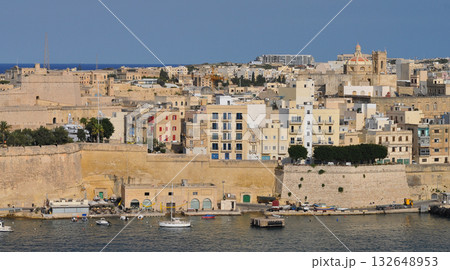 Valetta Malta Waterfront on the Grand Harbour Valetta Malta Waterfront on the Grand Harbour 132648953