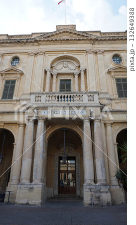 Valletta, Malta - National Library of Malta, also known as Bibliotheca 132649388