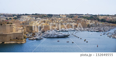 Valetta Malta Waterfront on the Grand Harbour Valetta Malta Waterfront on the Grand Harbour 132649555