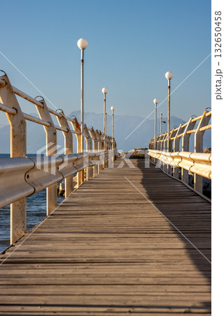 Old pier, Roda, Corfu (Korfu), Greece 132650458