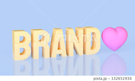 The Brand for Product or marketing concept 3d Rendering. 132652938