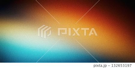 Vibrant orange blue red black grainy gradient background abstract glowing colors dark backdrop noise texture effect Vibrant orange blue red black grainy gradient background abstract glowing colors dark backdrop noise texture effect 132653197
