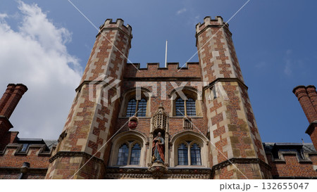 St John s College impressive gatehouse reaching for the sky in Cambridge St John s College impressive gatehouse reaching for the sky in Cambridge 132655047