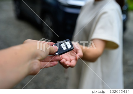 鍵の受け渡し 132655434