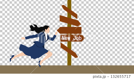 目標達成へのロードマップのイラスト 目標達成へのロードマップのイラスト 132655717