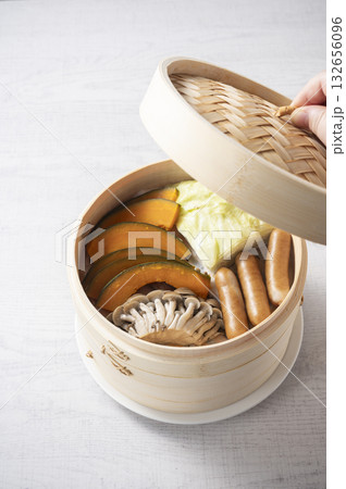 野菜のせいろ蒸し 132656096