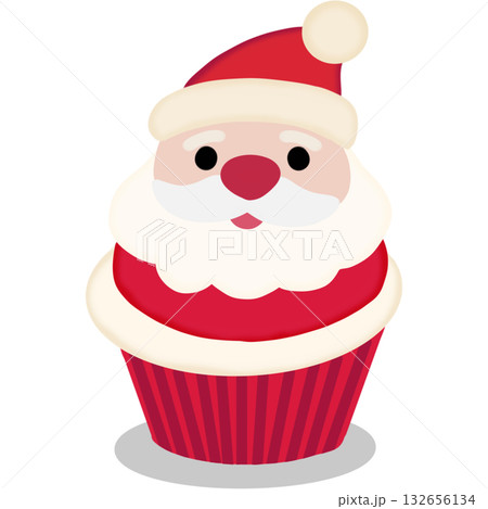 Santa cupcake Santa cupcake 132656134