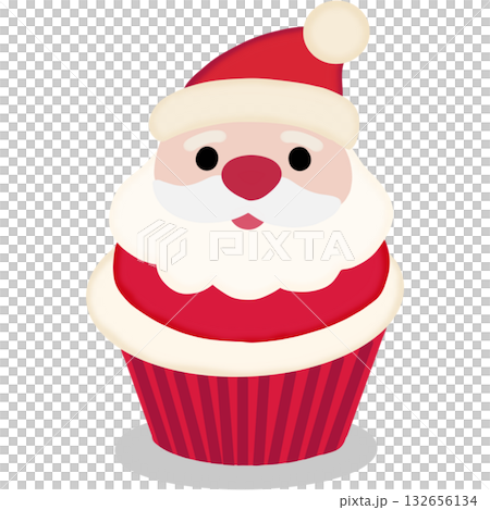 Santa cupcake Santa cupcake 132656134