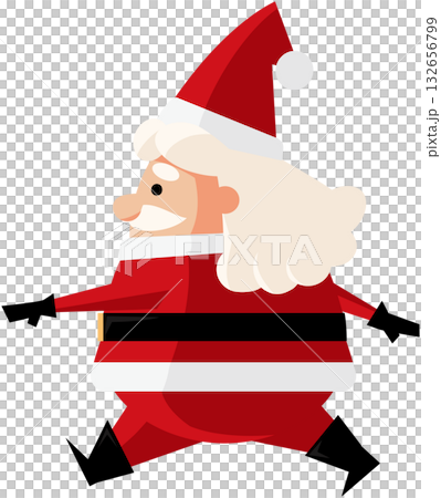 歩くサンタクロース 132656799