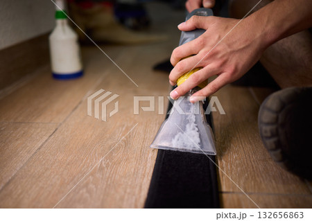 Experience Exceptional Professional Car Interior Cleaning Utilizing Advanced Steam Technology 132656863