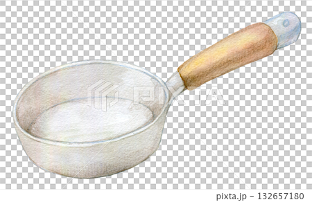 水彩插圖：白罐 132657180