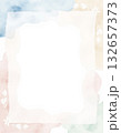 淡いパステルカラーのもやもやで囲んだフレーム背景素材テクスチャ 132657373