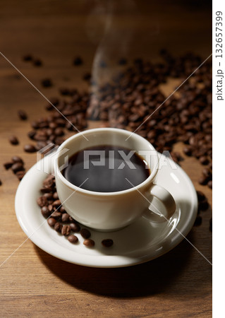 ホットコーヒー イメージ ホットコーヒー イメージ 132657399
