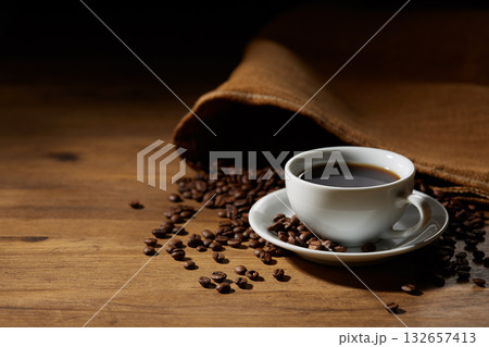 ホットコーヒー　イメージ 132657413