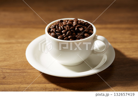 ホットコーヒー イメージ ホットコーヒー イメージ 132657419