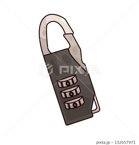 illustration of Luggage Lock illustration of Luggage Lock 132657971