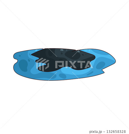 illustration of Oil Spill illustration of Oil Spill 132658328