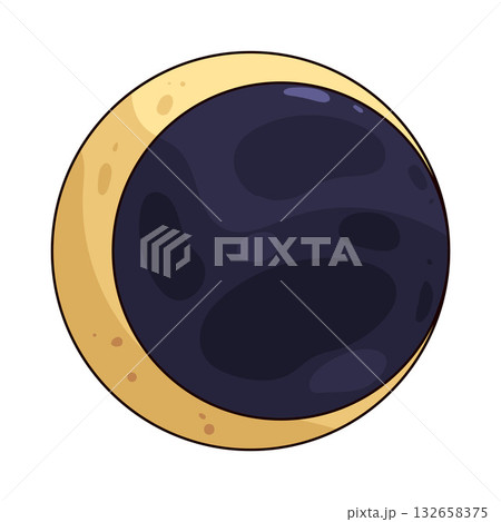 illustration of Solar Eclipse 132658375