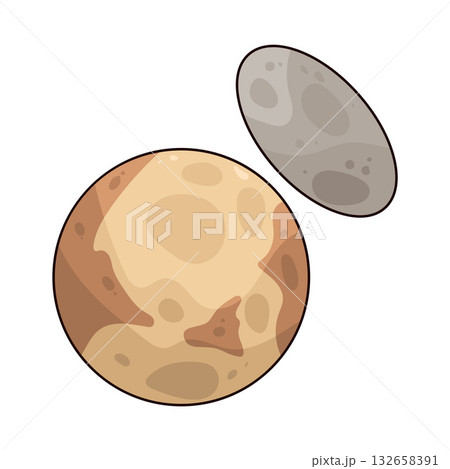 illustration of Dwarf Planet illustration of Dwarf Planet 132658391