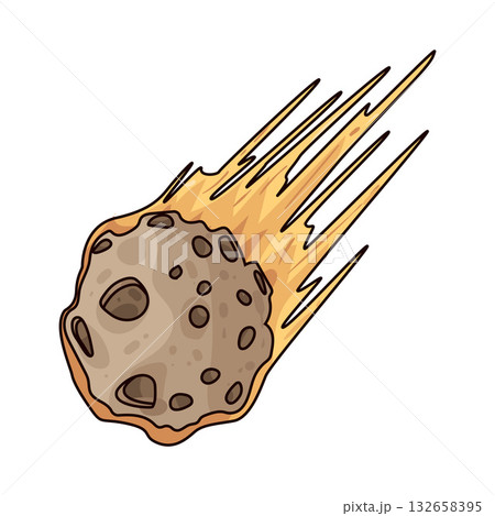 illustration of Meteor illustration of Meteor 132658395