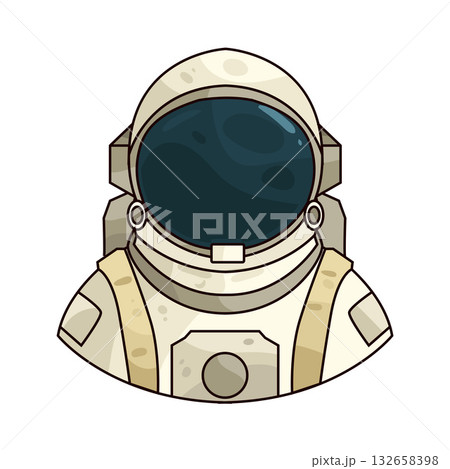 illustration of Astronaut 132658398