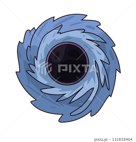 illustration of Black Hole illustration of Black Hole 132658404