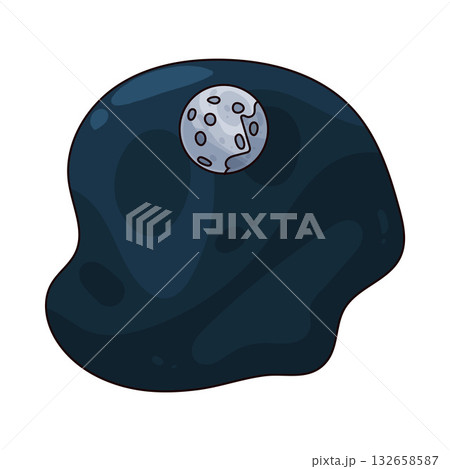 illustration of Night Sky 132658587