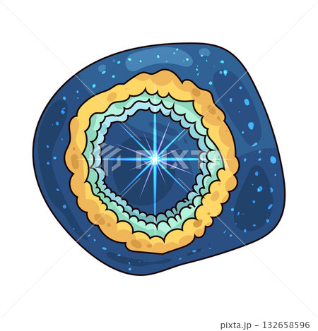 illustration of Space 132658596