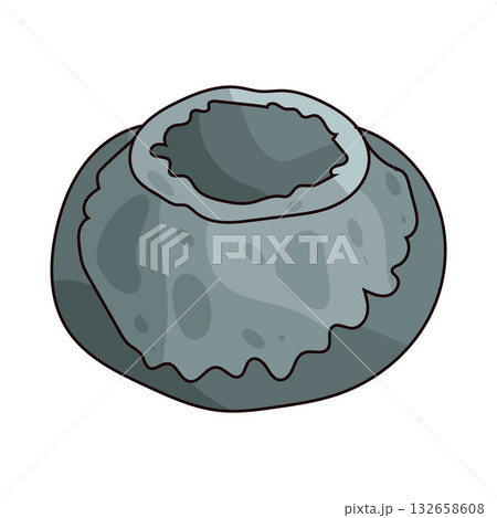 illustration of Crater illustration of Crater 132658608