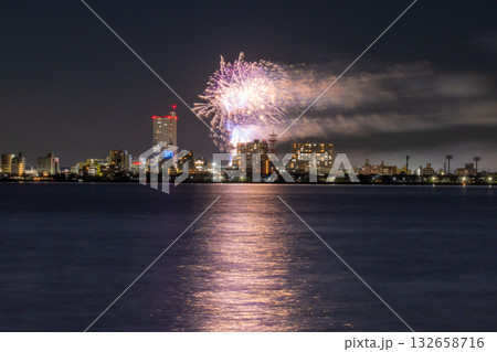 《茨城県》土浦全国花火競技大会 132658716