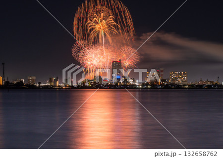 《茨城県》土浦全国花火競技大会 132658762