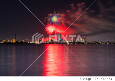《茨城県》土浦全国花火競技大会 132658773