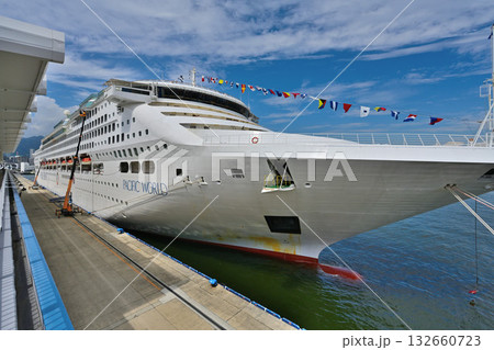 パシフィック・ワールド　PACIFIC WORLD　神戸港停泊中 132660723