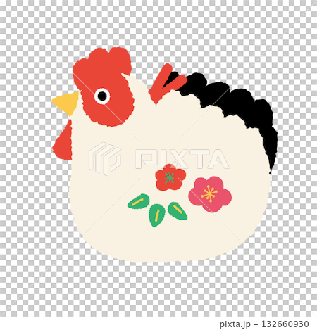 酉年の置物イラスト 132660930