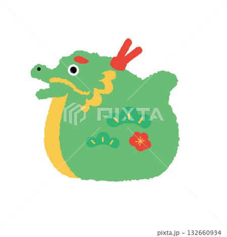 辰年の置物イラスト 132660934